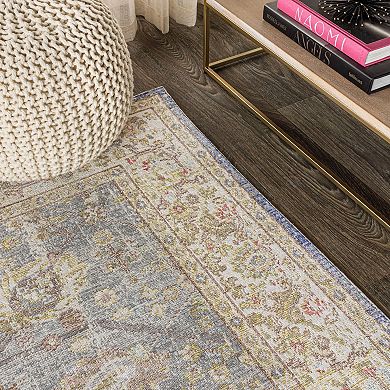 Alba Modern Faded Peshawar Area Rug