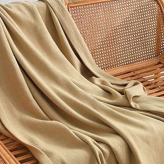 100% Cotton Blanket/throw Jacquard