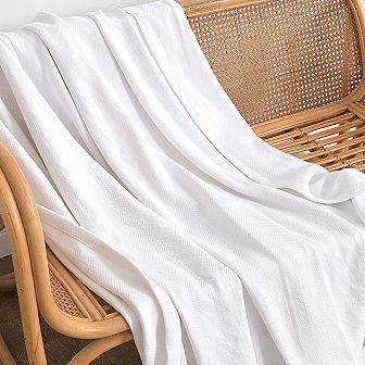 100% Cotton Blanket/throw Jacquard