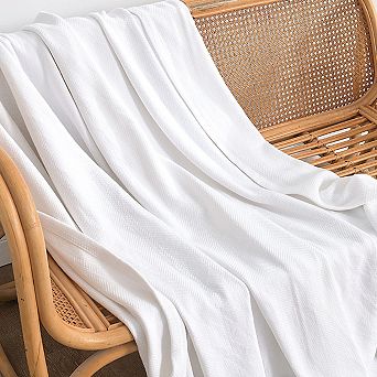 100% Cotton Blanket/throw Jacquard