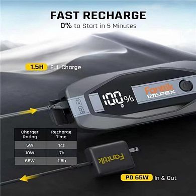 Fanttik Premium Jump Starter T8 APEX 2000 Amp