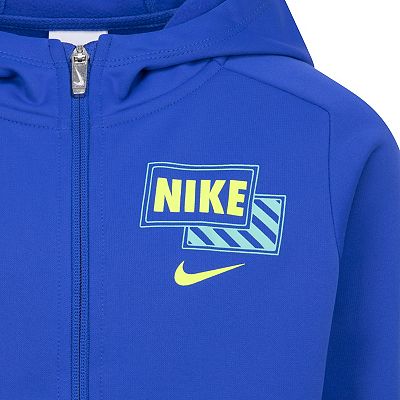Boys 4-7 Nike Therma-FIT Graphic Full-Zip Jacket & Joggers Set