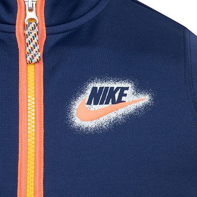 Boys 4-7 Nike Dri-FIT Sportswear Powder Play Full-zip Jacket & Sweatpants 2-Piece Set