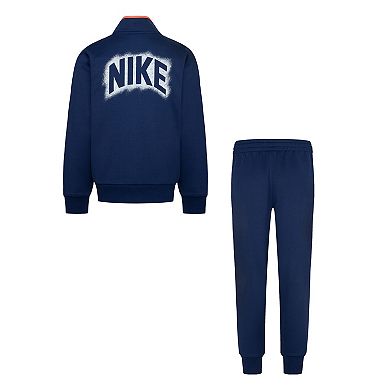 Boys 4-7 Nike Dri-FIT Sportswear Powder Play Full-zip Jacket & Sweatpants 2-Piece Set