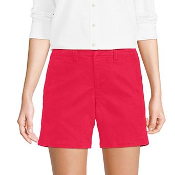 Women's Lands End Classic 7 in Chino Shorts