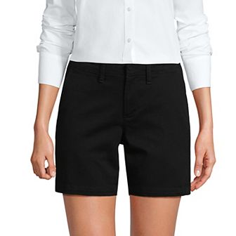 Women's Lands End Classic 7 in Chino Shorts