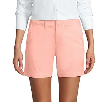 Women's Lands End Classic 7 in Chino Shorts