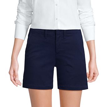 Women's Lands End Classic 7 in Chino Shorts