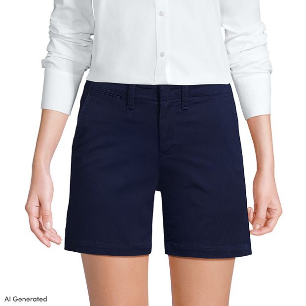 navy blue dress shorts womens Navy Tailored Shorts | Women's Clothing main image 0