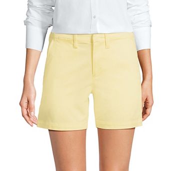 Women's Lands End Classic 7 in Chino Shorts