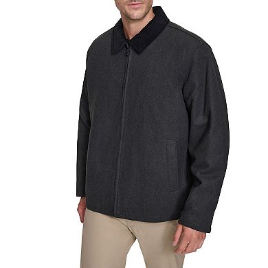 Big & Tall Dockers® Corduroy Collar Short Wool Coat