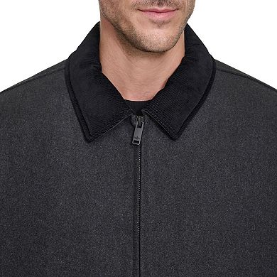 Big & Tall Dockers® Corduroy Collar Short Wool Coat