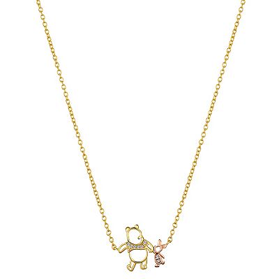 14k Gold Winnie The Pooh Jewelry For Adults Classic Winnie The - Main Image