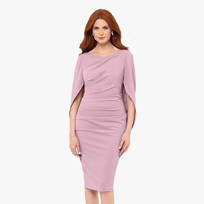 Women s BA Nites Cowlneck Midi Dress