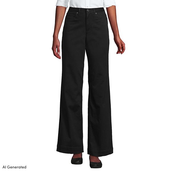 Wide-Leg Chino Pants main image 1