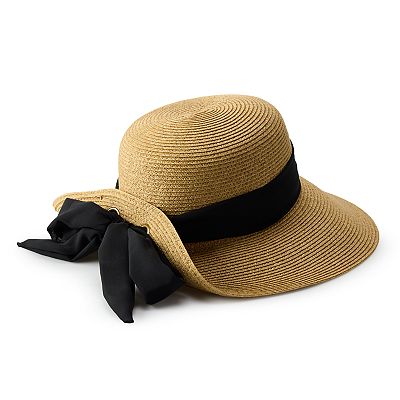 Nine west scarf floppy hat on sale