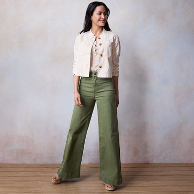 Women's LC Lauren Conrad Super High-Rise Palazzo Jeans