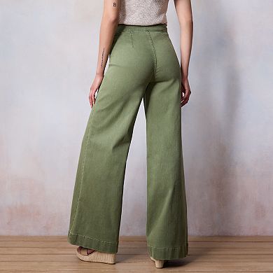 Women's LC Lauren Conrad Super High-Rise Palazzo Jeans