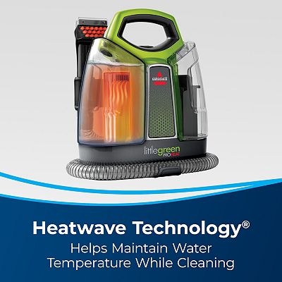 Bissell little green proheat portable deep cleaner 2513g sales