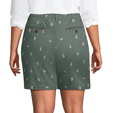 Plus Size Lands' End Classic 7" Chino Shorts