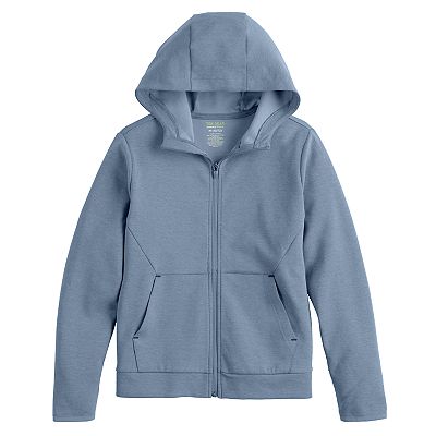 Boys 8-20 Tek Gear® Essential Fleece Full Zip Hoodie in Regular