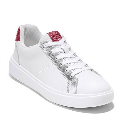 SALE！COLE HAAN♪Grand Crosscourt Coasterレザースニーカー 6870628_White_Silver_Red?wid=