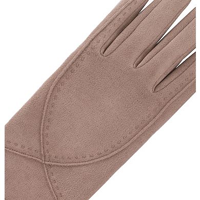 Women's isotoner Water Repellent Touchscreen Microsuede Gloves