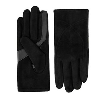 Women's isotoner Water Repellent Touchscreen Microsuede Gloves