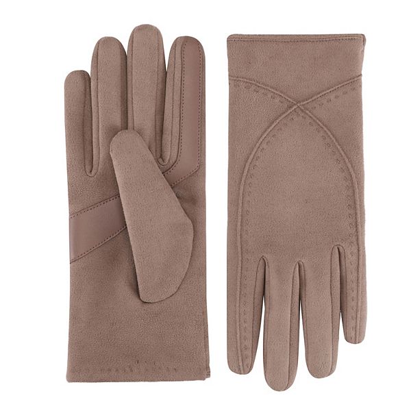 Isotoner - Women’s Recycled Microsuede Gloves