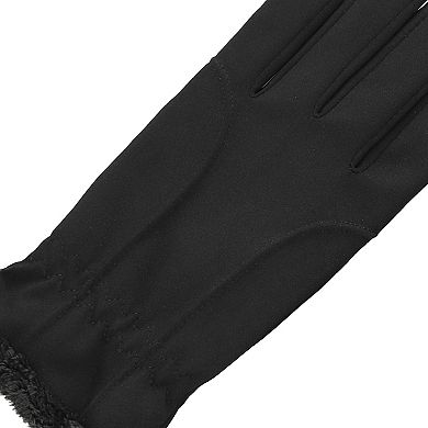 Women's isotoner Lined Spandex Water Repellent Gloves