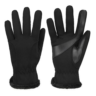 Women's isotoner Lined Spandex Water Repellent Gloves