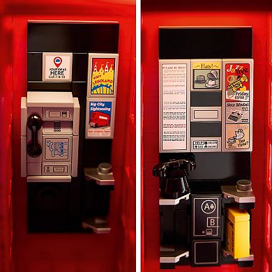LEGO Ideas Red London Telephone Box 