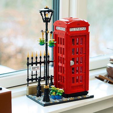 LEGO Ideas Red London Telephone Box 