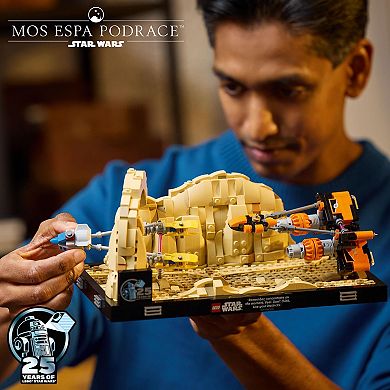 LEGO Star Wars Mos Espa Podrace Diorama Build and Display Set 75380