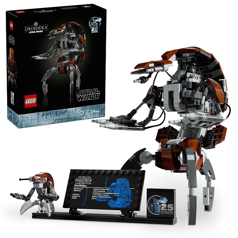 LEGO - Star Wars Droideka Build and Display Set 75381