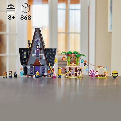 LEGO Despicable Me 4 Minions and Gru's Family Mansion Toy House 75583