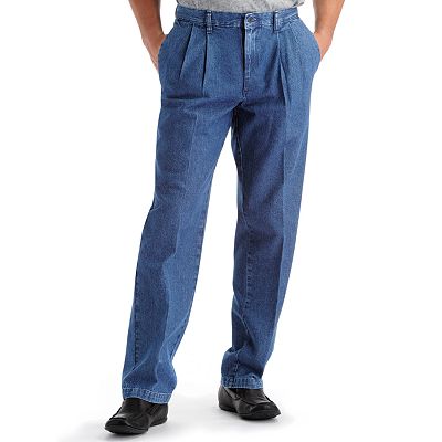 Lee stain resistant pleated pants clearance