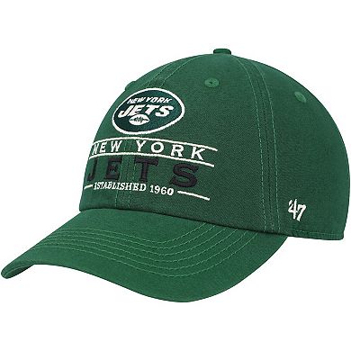 Men's '47 Green New York Jets Vernon Clean Up Adjustable Hat