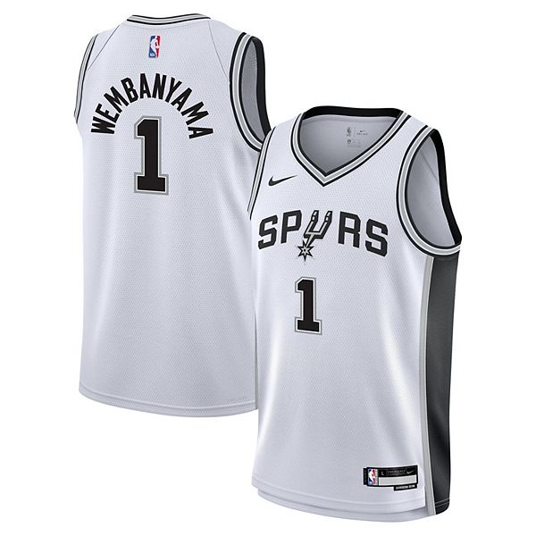 Youth Nike Victor Wembanyama White San Antonio Spurs Swingman Jersey ...