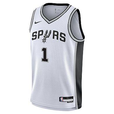 Youth Nike Victor Wembanyama White San Antonio Spurs Swingman Jersey - Association Edition