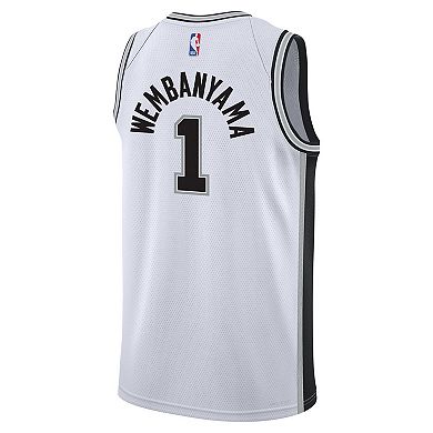 Youth Nike Victor Wembanyama White San Antonio Spurs Swingman Jersey - Association Edition