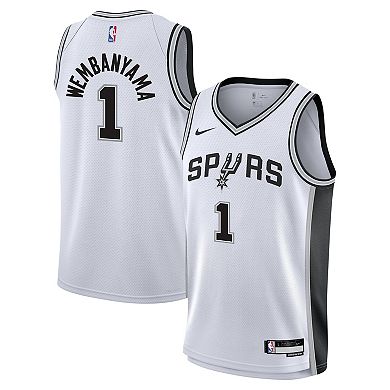 Youth Nike Victor Wembanyama White San Antonio Spurs Swingman Jersey - Association Edition