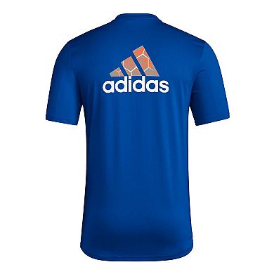 Men's adidas Blue FC Cincinnati Local Pop AEROREADY T-Shirt