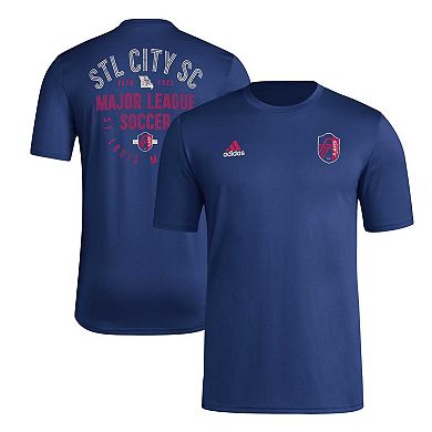 Men's adidas Navy St. Louis City SC Local Stoic T-Shirt