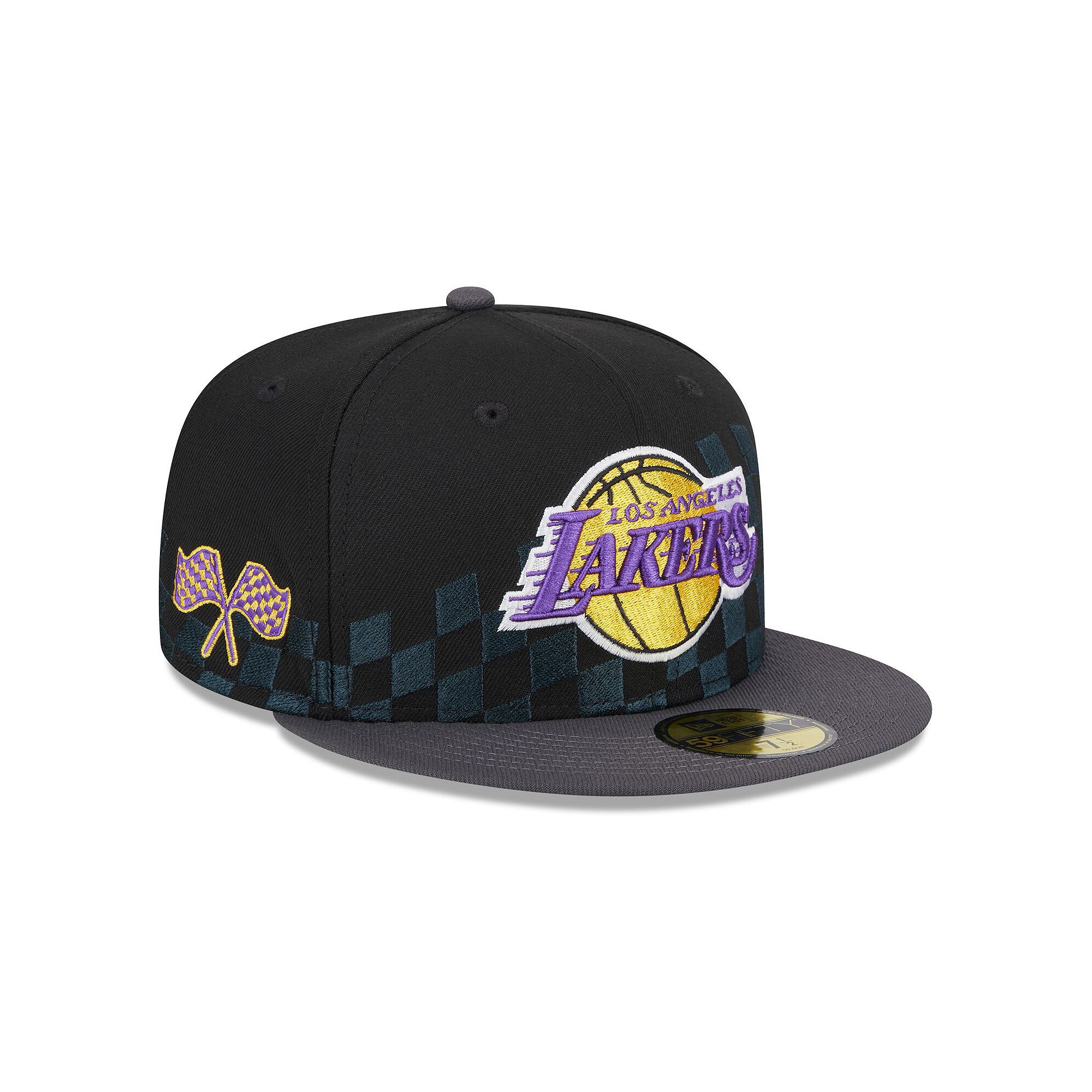Mens New Era Black Los Angeles Lakers 2024 NBA All-Star Game Rally Drive C