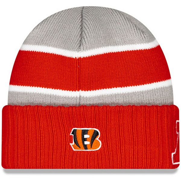 Men's New Era Gray Cincinnati Bengals 2024 NFL Pro Bowl Cuffed Knit Hat