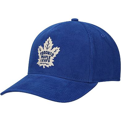 Men's American Needle Blue Toronto Maple Leafs Corduroy Chain Stitch Adjustable Hat