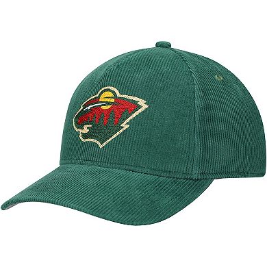 Men's American Needle Green Minnesota Wild Corduroy Chain Stitch Adjustable Hat