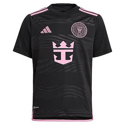 Youth adidas Lionel Messi Black Inter Miami CF 2024 La Noche Replica Player Jersey