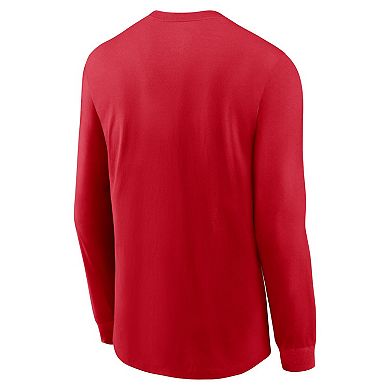 Men's Nike Red St. Louis Cardinals Repeater Long Sleeve T-Shirt